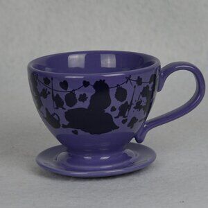 Disney Parks Color Heat Changing Alice in Wonderland Coffee Mug Purple
